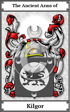 Kilgor Family Crest Download (JPG)  Book Plated - 150 DPI