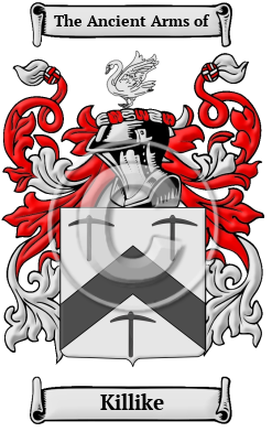 Killike Family Crest/Coat of Arms