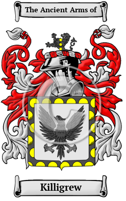 Killigrew Family Crest/Coat of Arms