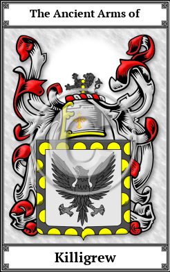 Killigrew Family Crest Download (JPG) Book Plated - 600 DPI