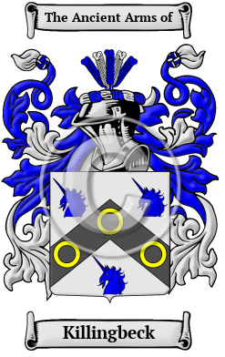 Killingbeck Family Crest/Coat of Arms