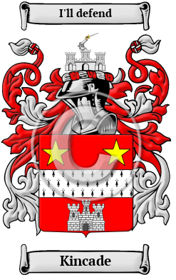 Kincade Family Crest/Coat of Arms