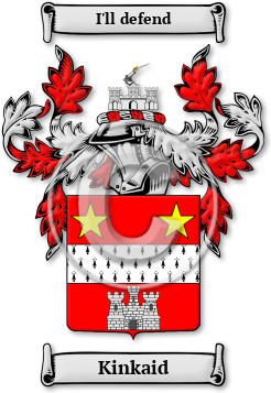 Kinkaid Family Crest Download (jpg) Legacy Series - 150 DPI