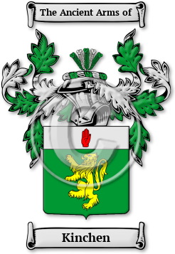 Kinchen Family Crest Download (jpg) Legacy Series - 150 DPI