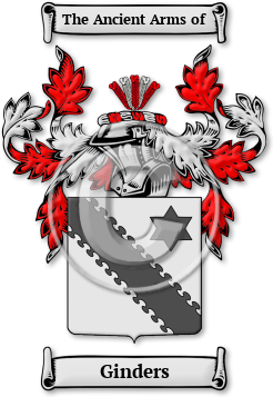 Ginders Family Crest Download (jpg) Legacy Series - 150 DPI