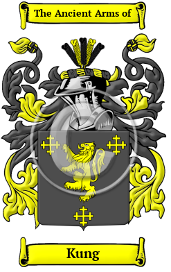 Kung Family Crest/Coat of Arms