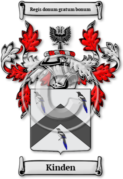 Kinden Family Crest Download (JPG) Legacy Series - 600 DPI