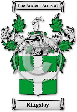 Kingslay Family Crest Download (JPG) Legacy Series - 600 DPI