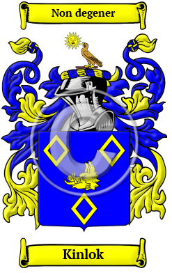Kinlok Family Crest/Coat of Arms