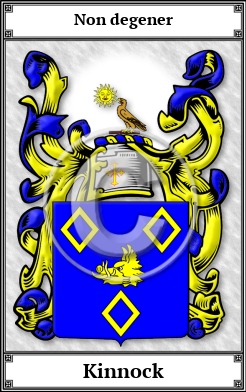 Kinnock Family Crest Download (JPG) Book Plated - 300 DPI