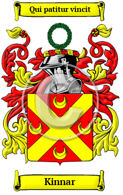 Kinnar Family Crest/Coat of Arms