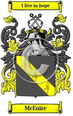 McEnire Family Crest/Coat of Arms