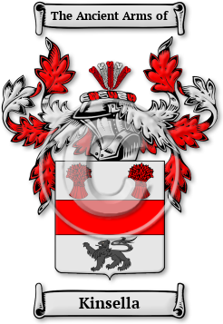 Kinsella Family Crest Download (jpg) Legacy Series - 150 DPI