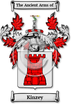 Kinzey Family Crest Download (jpg) Legacy Series - 150 DPI