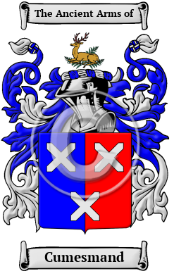 Cumesmand Family Crest/Coat of Arms