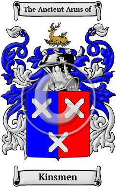 Kinsmen Family Crest/Coat of Arms