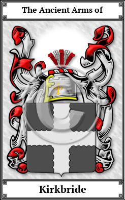 Kirkbride Family Crest Download (JPG)  Book Plated - 150 DPI