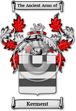 Kerment Family Crest Download (jpg) Legacy Series - 150 DPI