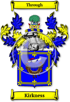 Kirkness Family Crest Download (jpg) Legacy Series - 150 DPI