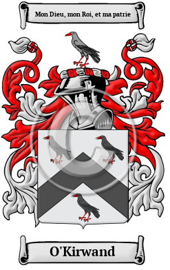 O'Kirwand Family Crest/Coat of Arms