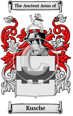 Kusche Family Crest Download (JPG) Heritage Series - 600 DPI