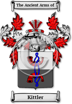Kittler Family Crest Download (jpg) Legacy Series - 150 DPI