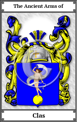 Clas Family Crest Download (JPG)  Book Plated - 150 DPI