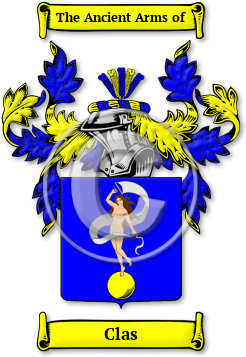 Clas Family Crest Download (jpg) Legacy Series - 150 DPI