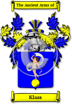 Klaas Family Crest Download (jpg) Legacy Series - 150 DPI