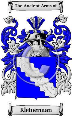 Kleinerman Family Crest/Coat of Arms