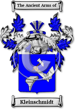 Kleinschmidt Family Crest Download (jpg) Legacy Series - 150 DPI