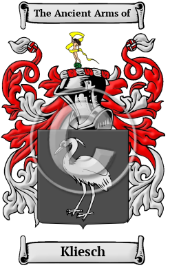 Kliesch Family Crest/Coat of Arms