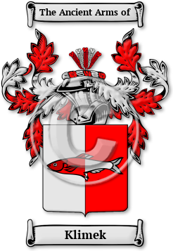 Klimek Family Crest Download (jpg) Legacy Series - 150 DPI