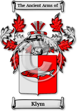 Klym Family Crest Download (JPG) Legacy Series - 600 DPI