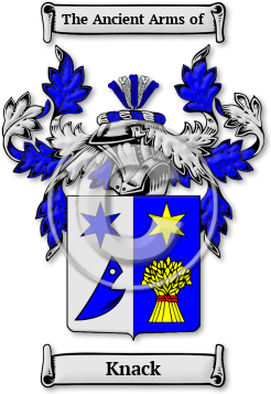 Knack Family Crest Download (jpg) Legacy Series - 150 DPI