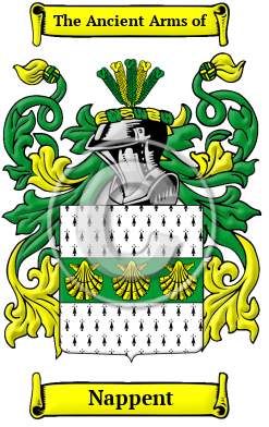 Nappent Family Crest/Coat of Arms