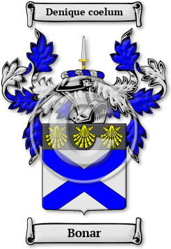Bonar Family Crest Download (JPG) Legacy Series - 600 DPI