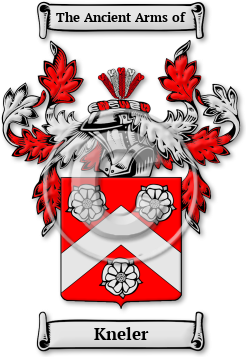 Kneler Family Crest Download (JPG) Legacy Series - 600 DPI