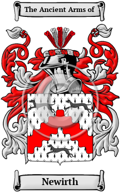 Newirth Family Crest/Coat of Arms