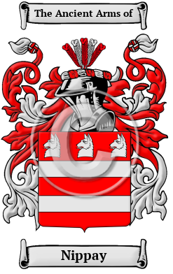 Nippay Family Crest/Coat of Arms
