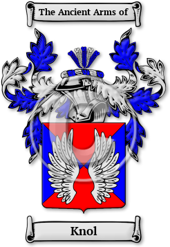 Knol Family Crest Download (jpg) Legacy Series - 150 DPI
