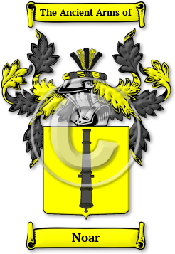 Noar Family Crest Download (JPG) Legacy Series - 600 DPI