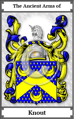 Knout Family Crest Download (JPG)  Book Plated - 150 DPI