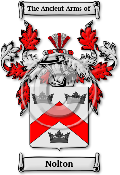 Nolton Family Crest Download (jpg) Legacy Series - 150 DPI