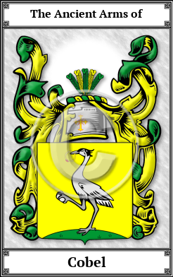 Cobel Family Crest Download (JPG)  Book Plated - 150 DPI