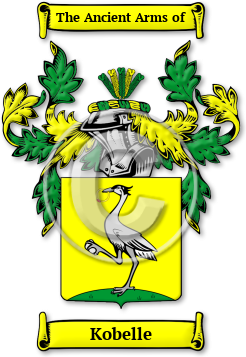 Kobelle Family Crest Download (jpg) Legacy Series - 150 DPI