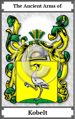 Kobelt Family Crest Download (JPG)  Book Plated - 150 DPI
