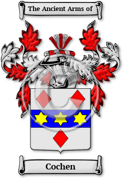 Cochen Family Crest Download (jpg) Legacy Series - 150 DPI