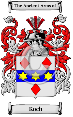 Koch Family Crest/Coat of Arms