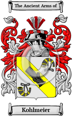 Kohlmeier Family Crest/Coat of Arms